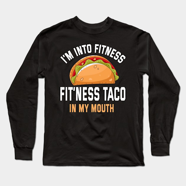 Taco Lover Long Sleeve T-Shirt by PlimPlom